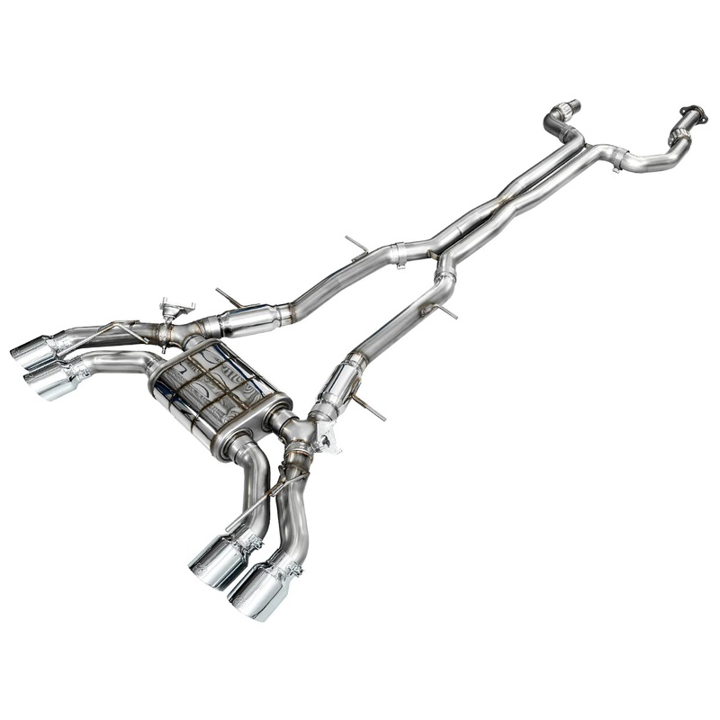 AWE Exhaust Suite for Cadillac CT4-V Blackwing Chrome