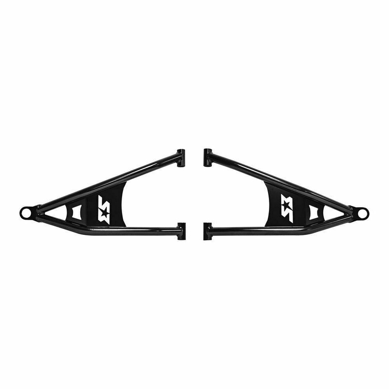 Polaris RZR XP 1000 / Turbo High Clearance Lower A-Arms 2014-2016 Gloss Black No Ball Joints
