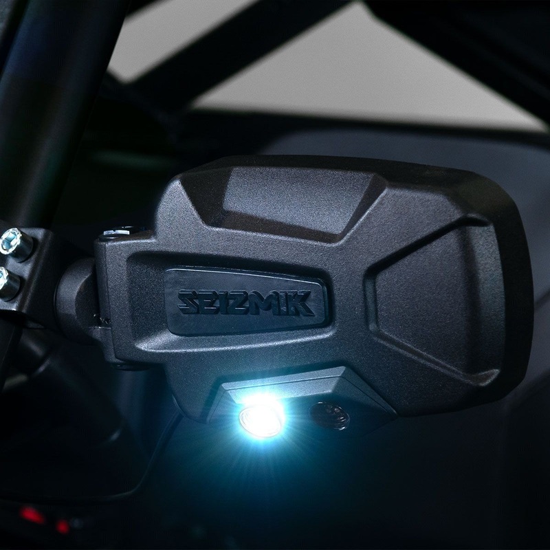 Pursuit Night Vision Side View Mirrors 1.75″