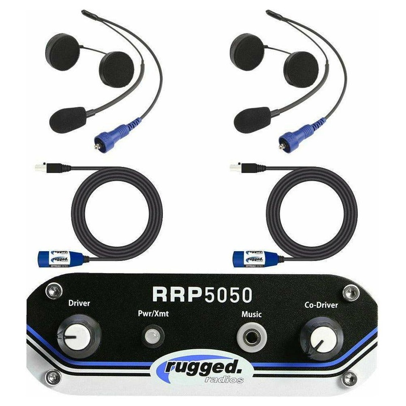 RRP5050 2 Person Helmet Kit Intercom System