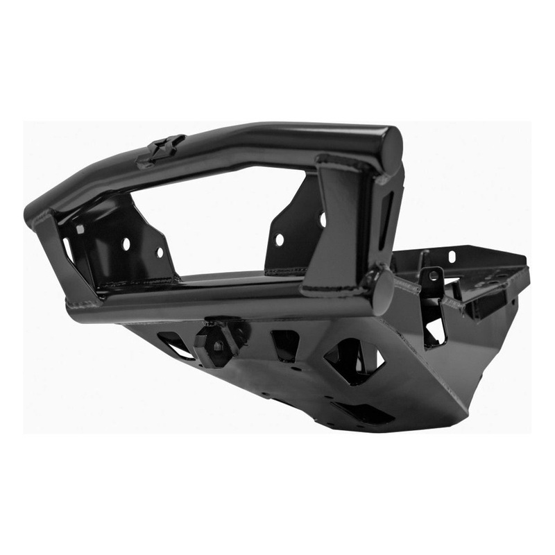 Can Am Maverick R Front Winch Bumper Semi-Gloss Black No Gusset Kit No Winch
