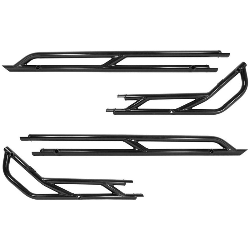 Polaris RZR Pro R 4 / Turbo R 4 Nerf Bars Polaris RZR Pro R 4 Semi Gloss Black