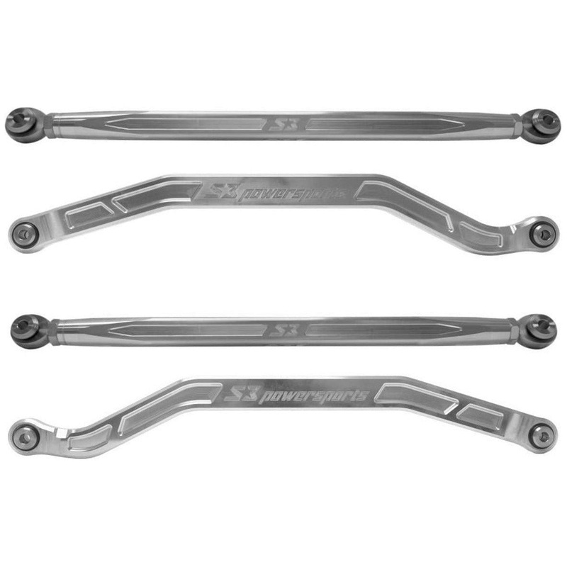 Polaris RZR Pro R / Turbo R High Clearance Radius Rods Polaris RZR Pro R Full Set Raw