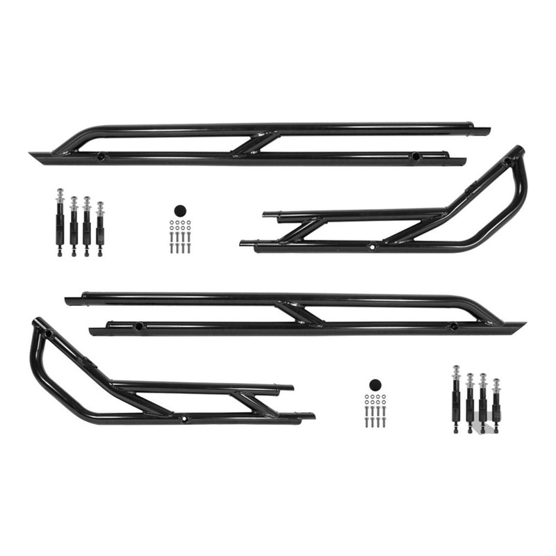 Polaris RZR Pro XP 4 Nerf Bars Semi-Gloss Black