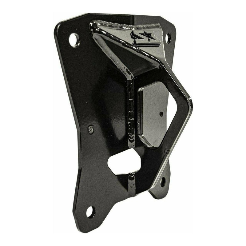 Polaris RZR Pro XP Pull Plate Semi-Gloss Black