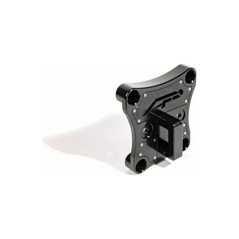 Can Am X3 Radius Rod Plate with D-Ring Black