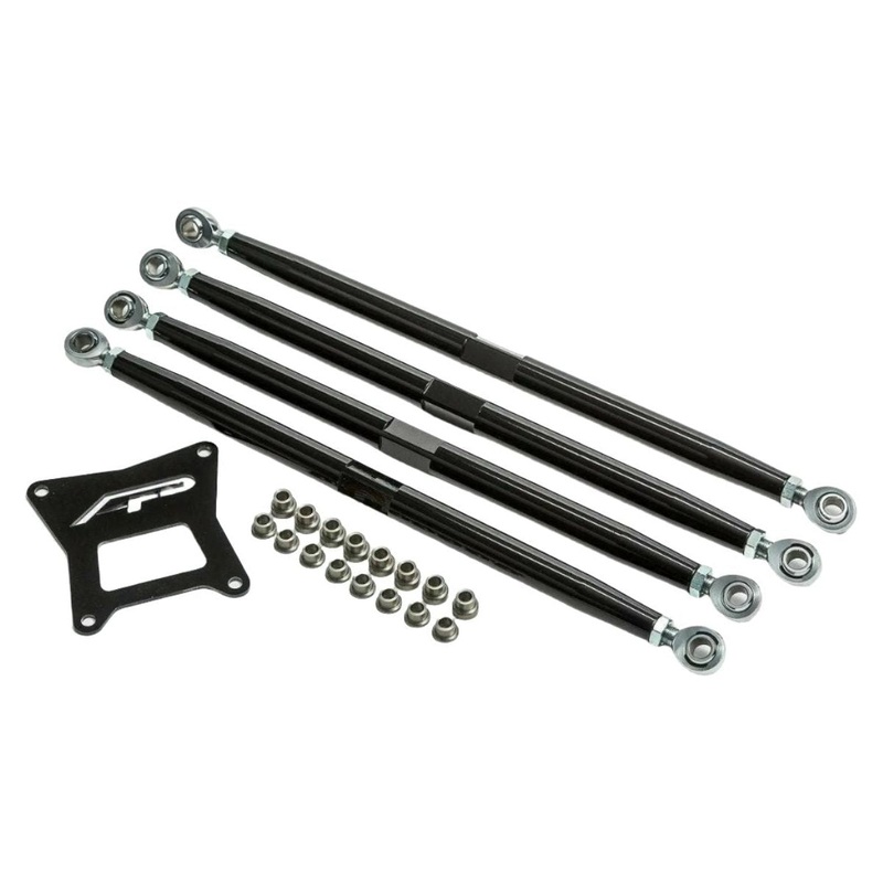 Polaris RZR XP 1000 / Turbo (2017-2021) Adjustable Radius Rods Black
