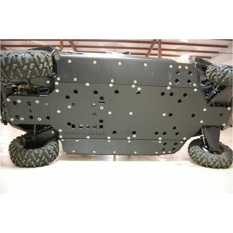 Can Am Commander MAX (2014-2020) Full Skid Plate with Sliders Black