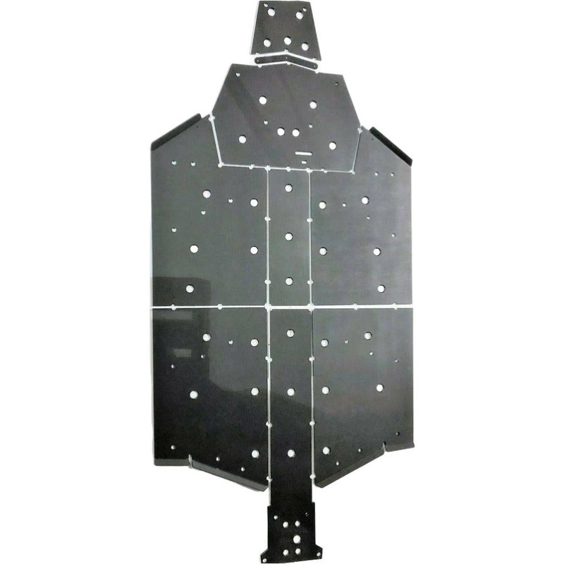 Can Am Defender MAX (2018+) Full Skid Plate Black