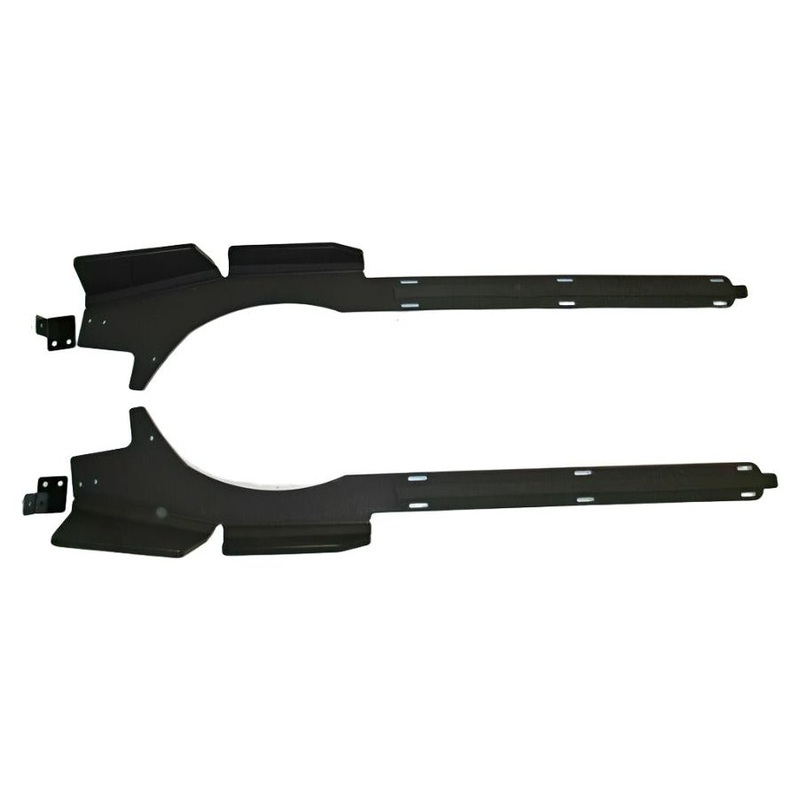 Can Am X3 (72″ Models) Trailing Arm Guards Black