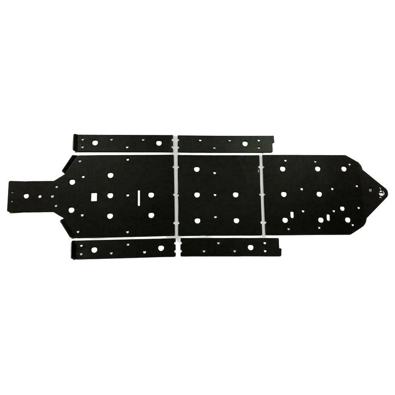 Honda Talon 1000X-4 Full Skid Plate with Sliders Standard Black