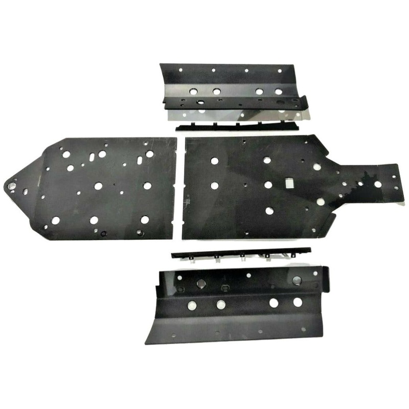Honda Talon Full Skid Plate with Sliders Standard Black