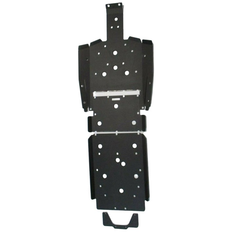Polaris RZR RS1 Full Skid Plate Black