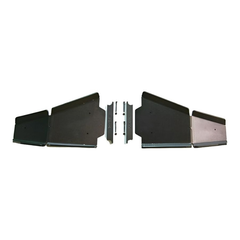 Polaris RZR XP 1000 (2015+) Front A-Arm Guards Black