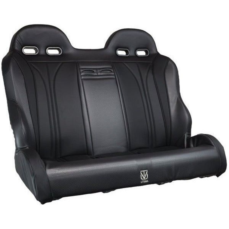 Can Am Maverick Sport MAX Rear Bench Seat Black Black Harnesses