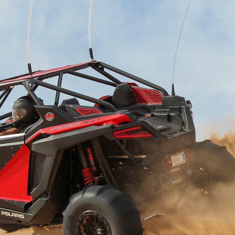 Polaris RZR Pro / Turbo R Air Intake Vents Raw