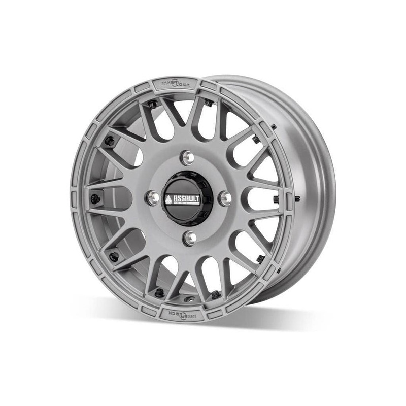 Hellfire Wheels (Matte Titanium) 4×137 15×7
