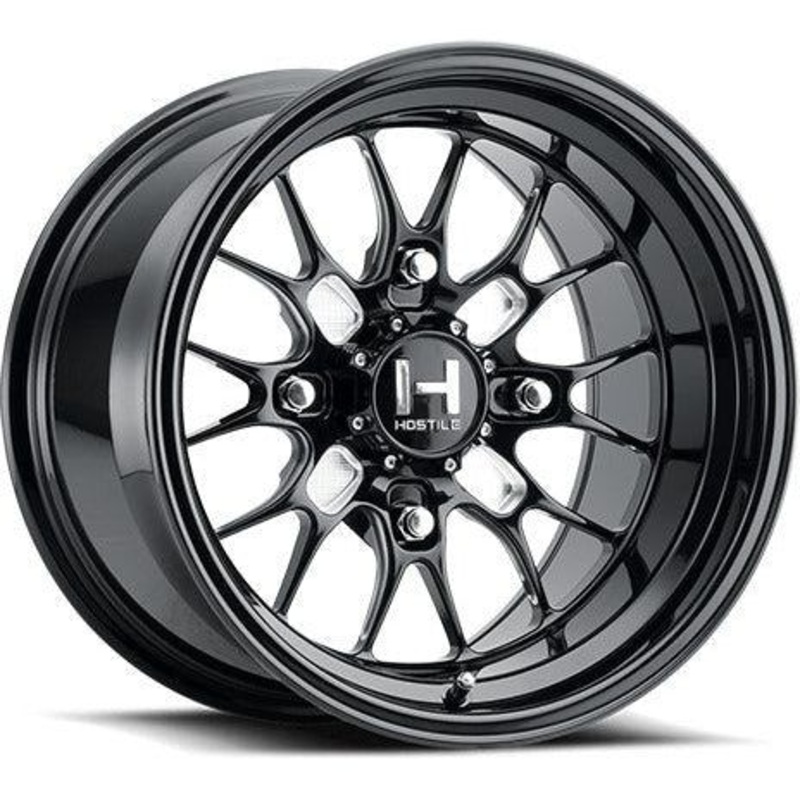 HF11 Boost UTV Forged Wheel (Gloss Black/Blade Cut) 4×137 15×7 (13mm)