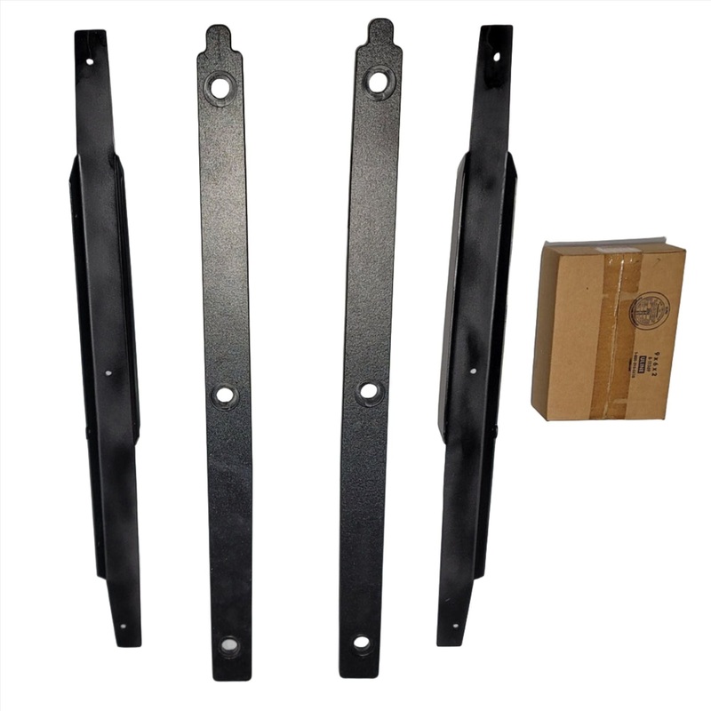 Polaris RZR Pro R Trailing Arm Guards Black