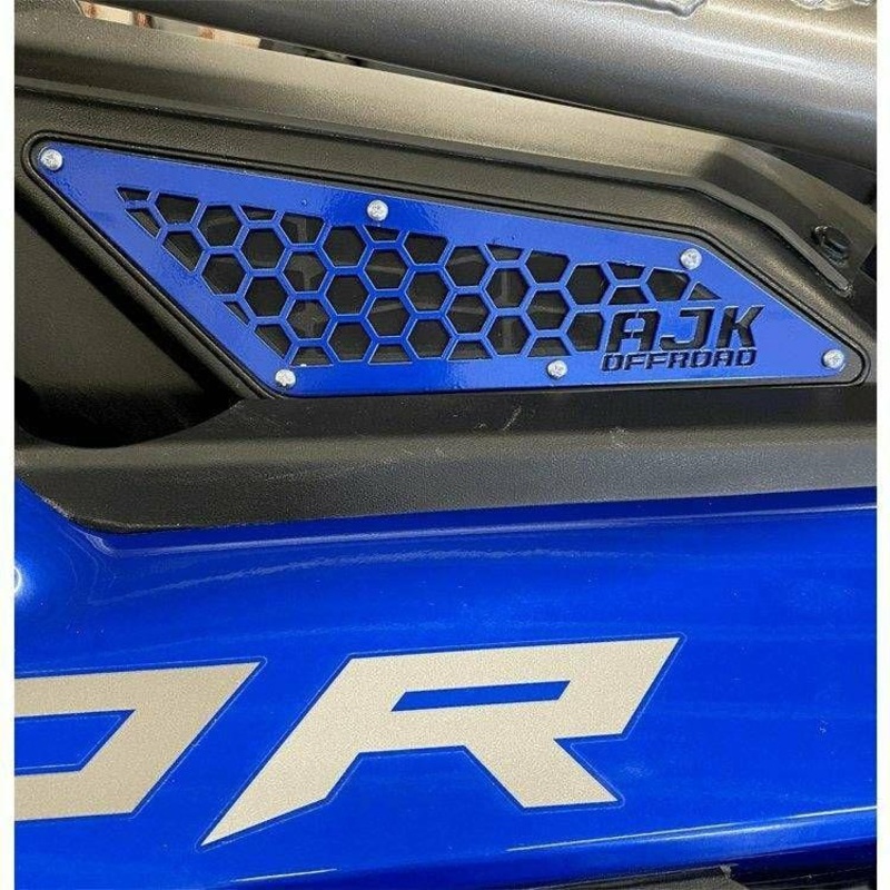 Polaris RZR Pro / Turbo R Air Intake Vent Covers Raw