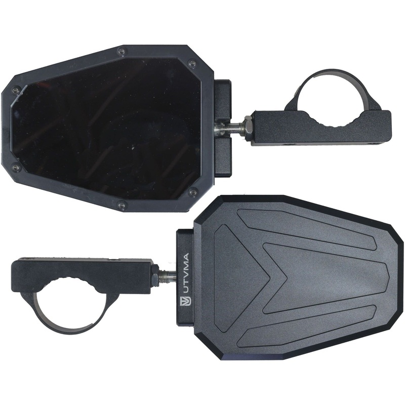 Side View Mirrors (Pair) Roll Bar Clamps