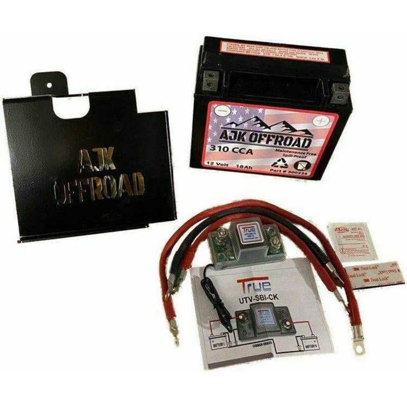 Can Am X3 Dual Battery Kit No Isolator with Volt Meter