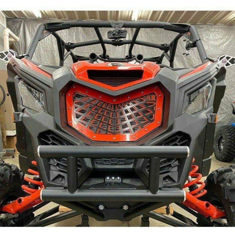 Can Am X3 Front Bumper Smooth Black No Lights