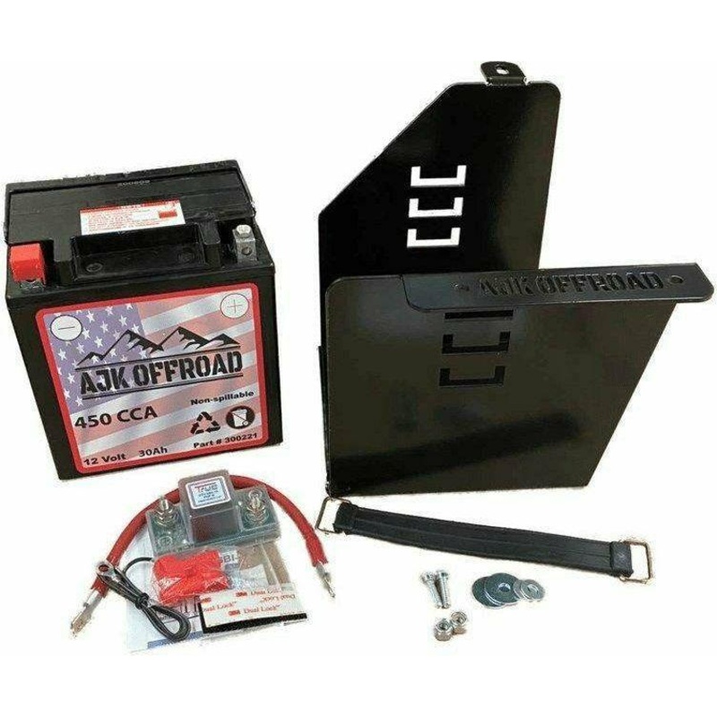 Honda Talon Dual Battery Kit No Isolator with Volt Meter