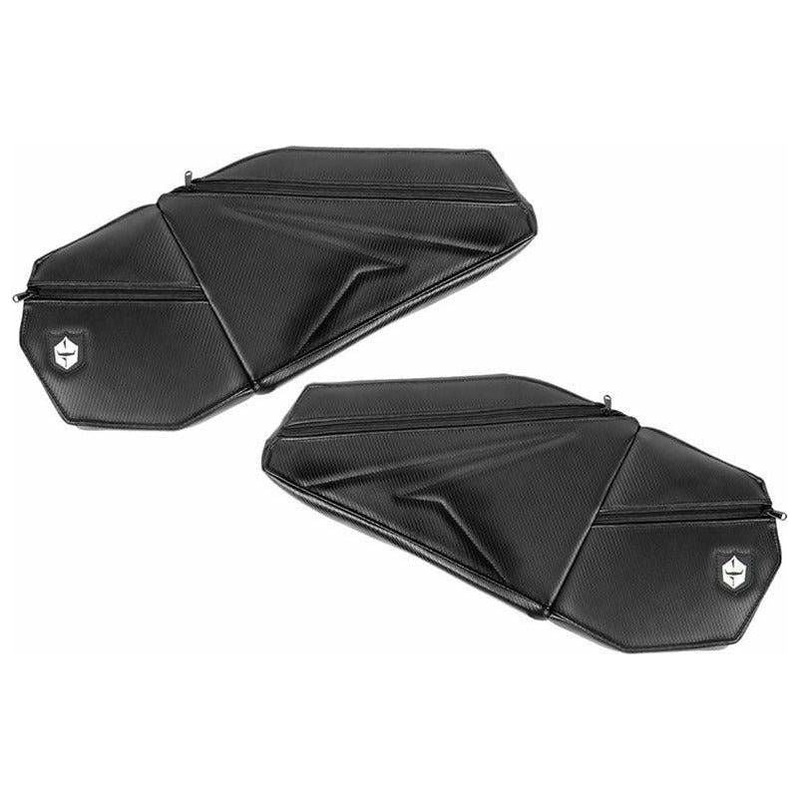 Polaris RZR Pro Front Door Knee Pads with Storage (GARAGE SALE) Black