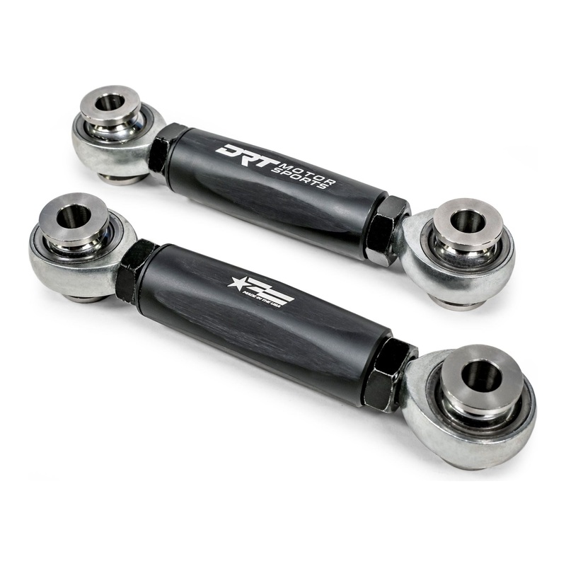 Polaris RZR XP Billet Aluminum Hex Bar Adjustable Sway Bar Link Kit Front (M10)