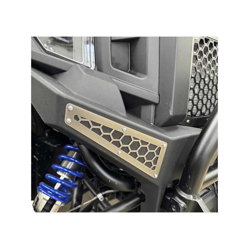 Polaris Xpedition Factory Bumper Accents Black