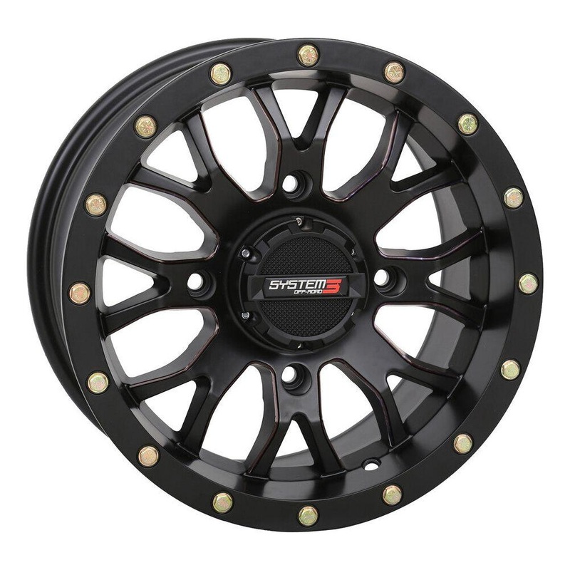 ST-3 Wheel (Matte Black) 4×156 18×7 (10mm) (GARAGE SALE)