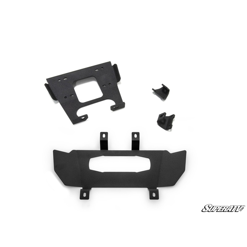 2017-2018 Polaris RZR XP Turbo Winch Mounting Plate  (Garage Sale)