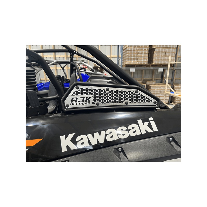 Kawasaki KRX Intake Vent Covers Raw