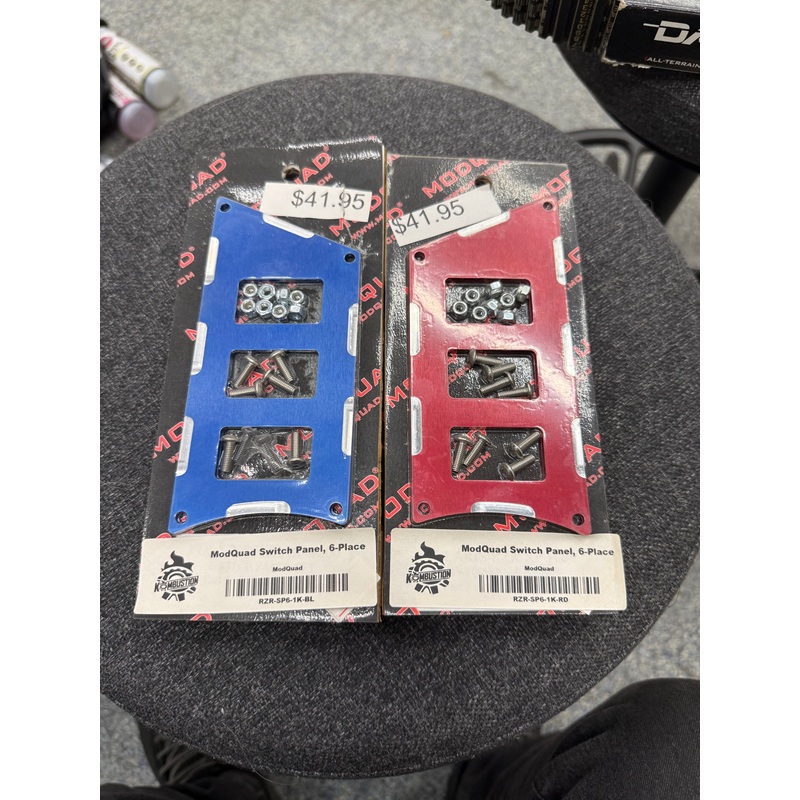 ModQuad Switch Panel 6-Place (Garage Sale) Blue
