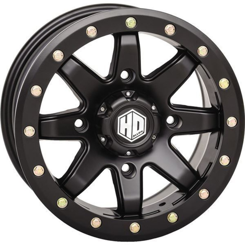 STI HD9 Beadlock Wheel (Matte Black) 14×7 (30mm) / 4×137 (GARAGE SALE)
