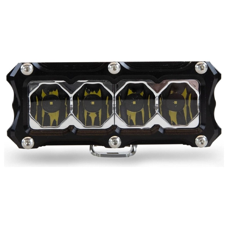 BA-4 LED Light Pod Clear Lens Spot Beam Pattern No Wiring Harness