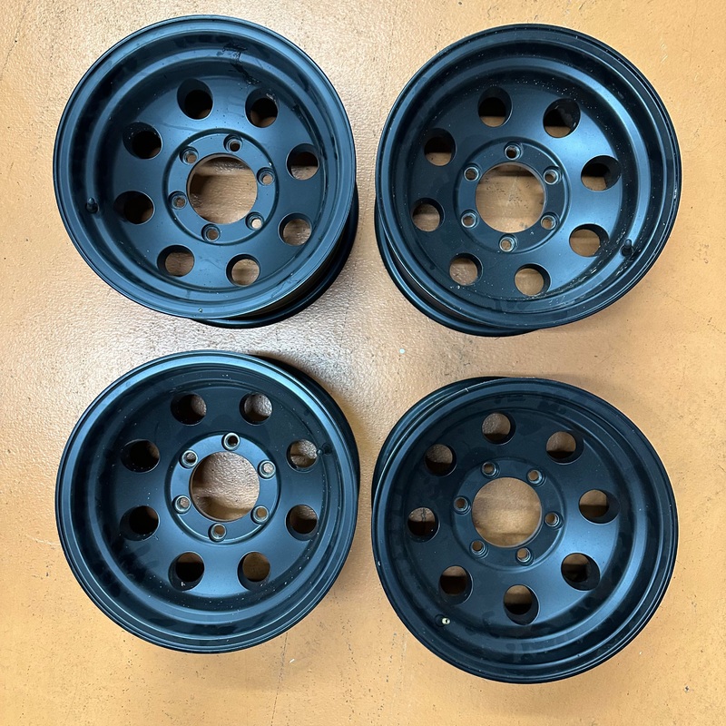 Can Am Maverick R Baja Sand Wheel Set of 4 (Satin Black) (GARAGE SALE)