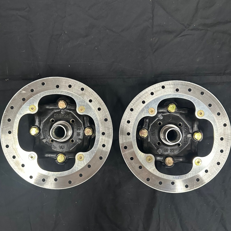 Can Am X3 OEM Front Wheel Hub – Complete with Studs and Rotors