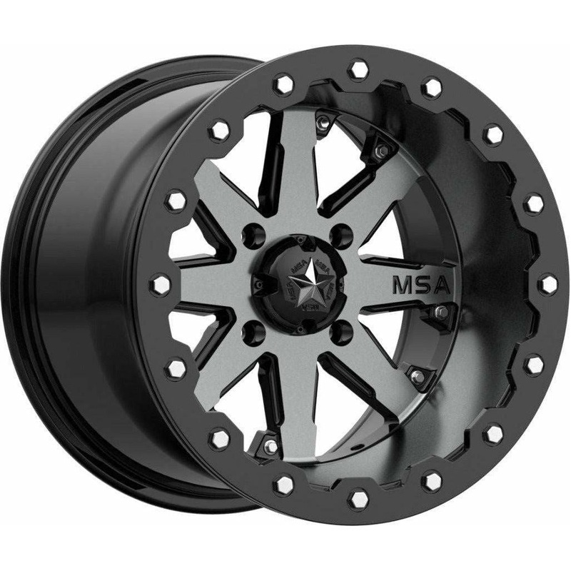 M21 LOK Wheel (Charcoal Tint) 4×137 14×7 (0mm)