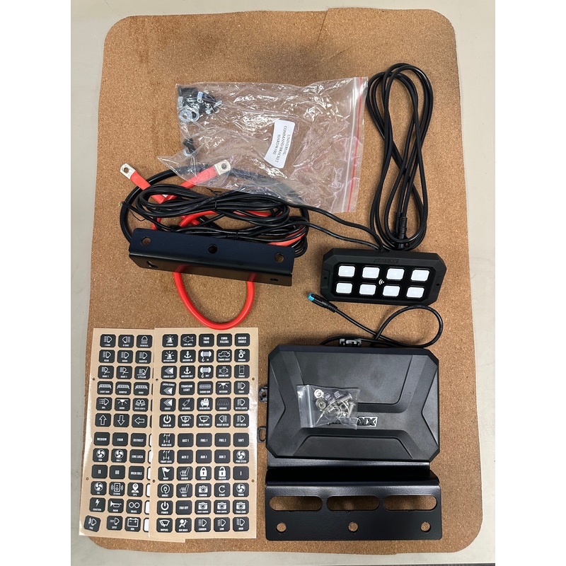 Off Road 8 Switch Panel w/ Mounting Bracket (GARAGE SALE)