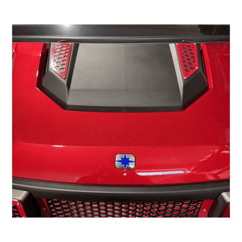 Polaris Ranger 1500XD Hood Accents Red