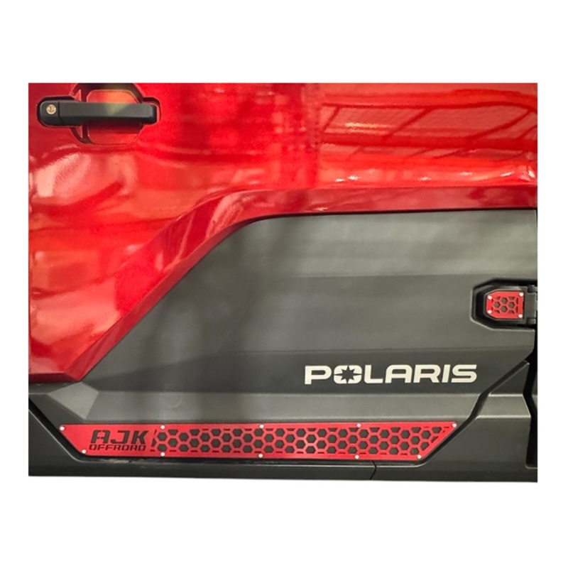 Polaris Ranger 1500XD Lower Door Accents Black Front