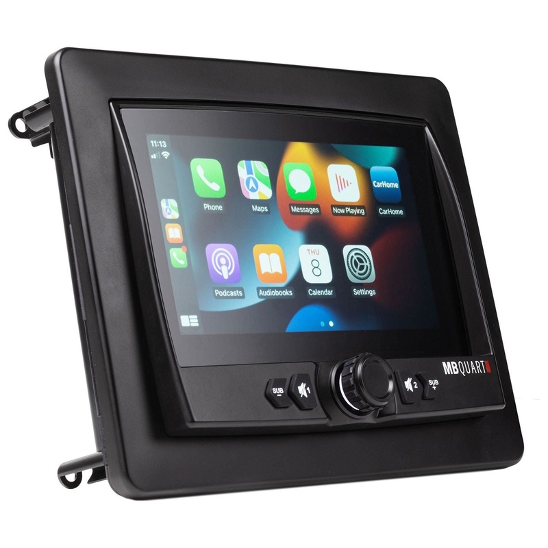 7″ Waterproof Touchscreen CarPlay Source Unit