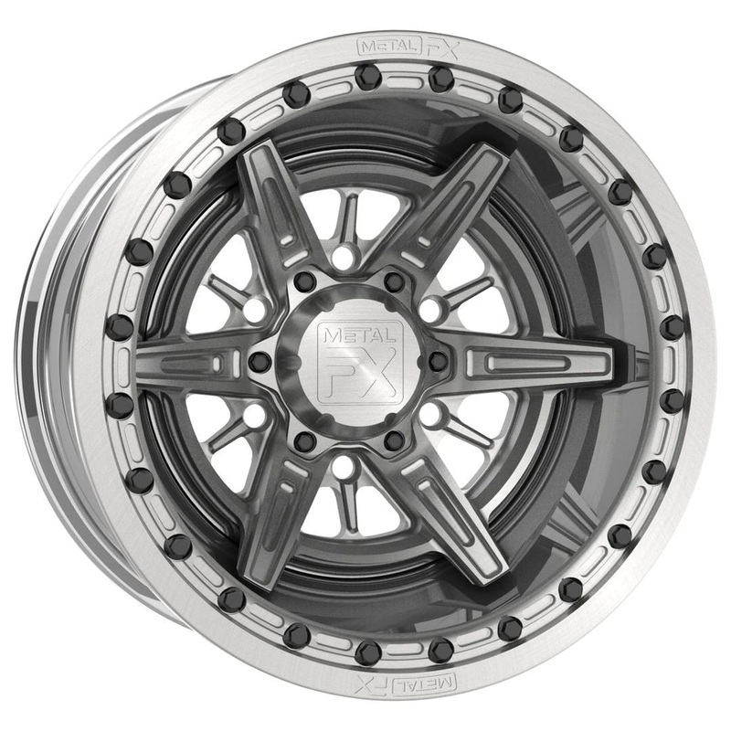 Apache 6R Forged Beadlock Wheel (3-Piece) 6×139.7 15×8 (-13mm) Raw