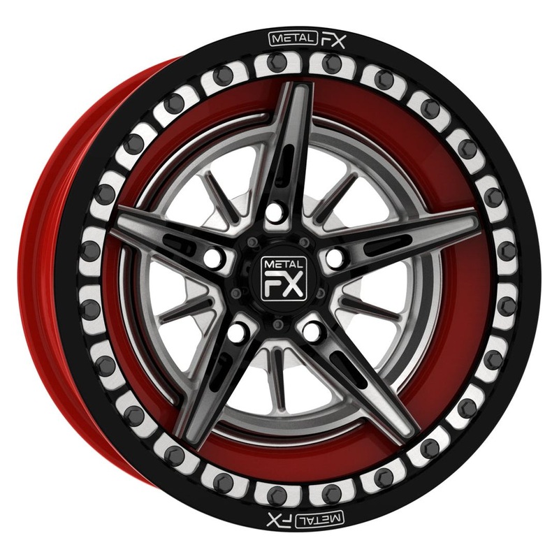 Apache R Forged Beadlock Wheel (3-Piece) 5×114.3 15×8 (-13mm) Raw