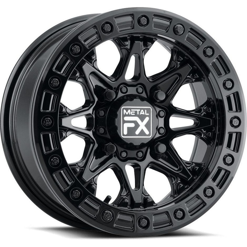 Assassin Beadlock Wheel 4×137 15×10 (13mm) (Gloss Black) (GARAGE SALE)