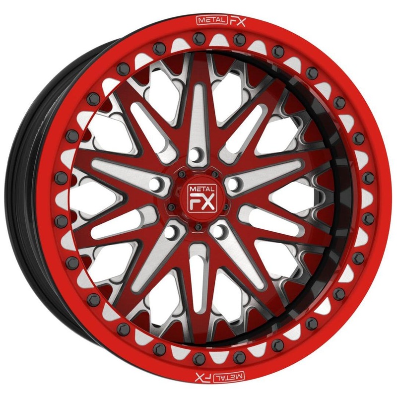 Assassin R Forged Beadlock Wheel (3-Piece) 5×114.3 17×7 (32mm) Raw
