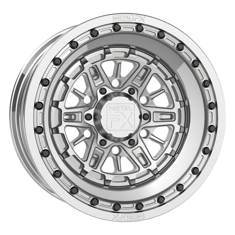Destroyer 6R Forged Beadlock Wheel (3-Piece) 6×139.7 15×8 (-13mm) Raw