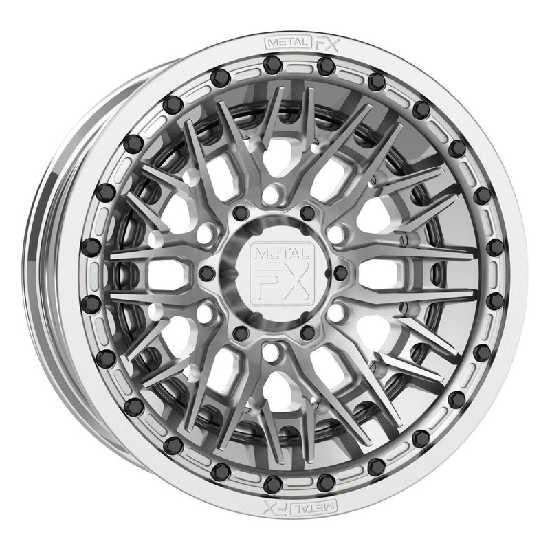 Falcon 6R Forged Beadlock Wheel (3-Piece) 6×139.7 15×8 (-13mm) Raw